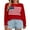 02 Red, variant on American Flag Graphic Sweaters for Women 4th of July Crew Neck Heart Sweater Long Sleeve Casual Knit Pullover Sweater Shermie