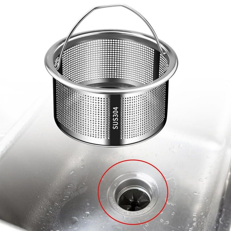 Complete Home Mesh Sink Strainer Silver