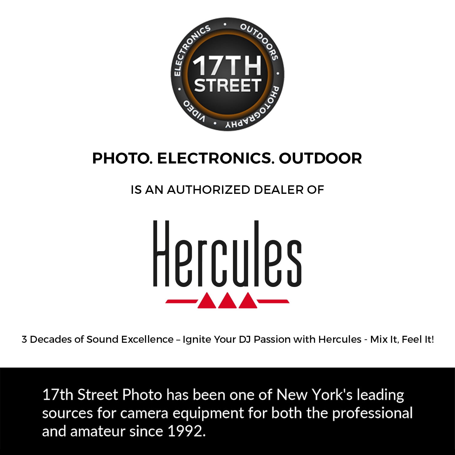 Hercules DJControl Inpulse 300-2-Deck DJ Controller+Headphones+Laptop Stand Kit