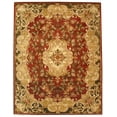 thumbnail image 2 of SAFAVIEH Classic Chedomir Floral Wool Area Rug, Rust/Green, 7'6" x 9'6", 2 of 11