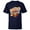 Navy, variant on Marvel Eat The Universe Repulsor Blast BBQ Cheeseburger - Short Sleeve T-Shirt for Kids - Customized-White