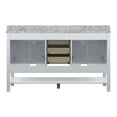 thumbnail image 6 of Design Element Affinity 61" Single Sink Bathroom Vanity in White, 6 of 11