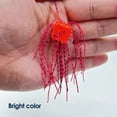thumbnail image 2 of Soft Bait Dice Shape Whisker Design Bright Color Slow Sinking Flexible Increased Fish Rate Bite Resistant Trout Yellowfish Bass Fishing Lure Outdoor Fishing, 2 of 7