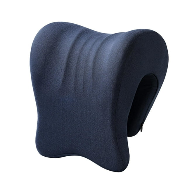Siruishop Neck Support for Office Chair Head Rest Pillow Ergonomic Desk Napping Pillow Navy