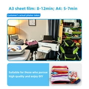 Lancelot A3 L1800 DTF Printer with Roll Feeder – White Ink Circulation System, Hoodie & Apparel Transfer Printing for T-Shirt
