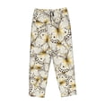 thumbnail image 4 of Goofa Different Butterflys Printed Soft Pajama Pants for Women, Wide Leg Comfy Casual Lounge Yoga Pants-Small, 4 of 9