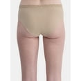 thumbnail image 2 of No Boundaries Cotton Hipster Panty with Lace, Women’s and Women’s Plus, Sizes S-XXXL, 2 of 3