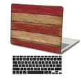 thumbnail image 4 of KSK KAISHEK Protective Case Hard Cover Compatible with 2016-2019 Release Newest MacBook Pro 15" with Touch Bar + Black Keyboard Cover Model: A1707/A1990 Wood grain A 125, 4 of 5