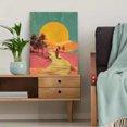thumbnail image 5 of UXIEQU Walking Figure Path Canvas Wall Art Print 15.75x11.81 Inches, 5 of 8