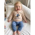 thumbnail image 5 of RUINIXCW Baby Boy Fall Outfits Long Sleeve Goose Print Sweatshirt + Pants Set Toddler Clothes, 5 of 9