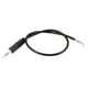 thumbnail image 1 of Uxcell Conector de cable de audio de 3.5 mm con enchufe macho y cable desnudo TRS de 3 polos de 1/8" de 0.30 m 2, 1 of 5