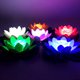 thumbnail image 3 of Lámpara floral flotante LED de flor de loto artificial de 28 cm de XM Culture para piscina, jardín y estanque, 3 of 8