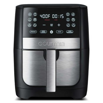 Gourmia 8 Qt Digital Air Fryer with FryForce 360 and Guided Cooking