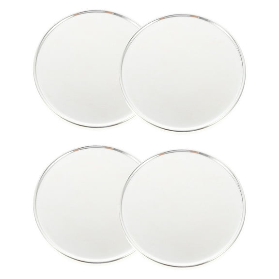 EXHUMKY 4-Pack Iron Golf Markers with Polished , Portable and Easy to Carry for Outdoor Use