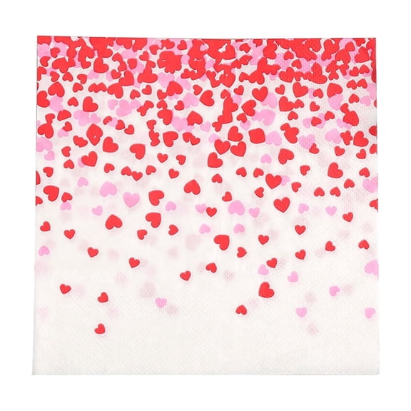 B Disposable Napkins 20 Count Printed Paper Table Tissues For Party Wedding Anniversary And Festive Dinner Setting