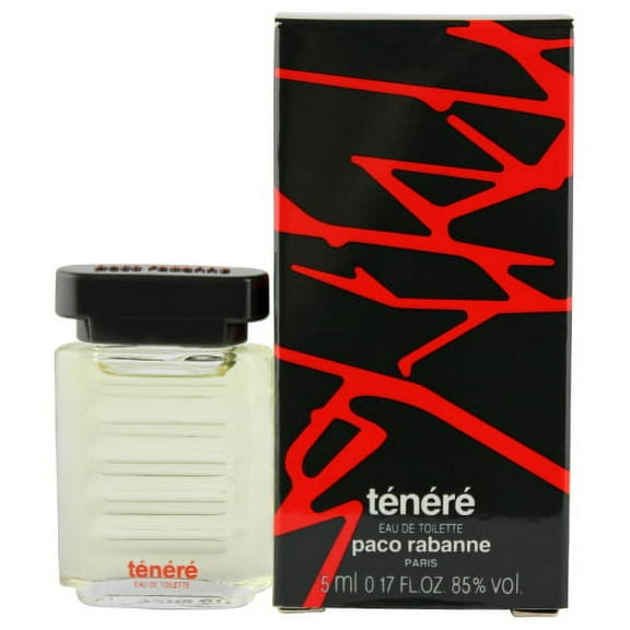Tenere by Paco Rabanne for Men Miniature EDT Cologne Spray 0.17 oz. New in Box