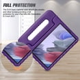 thumbnail image 3 of Allytech Galaxy Tab A7 Lite 8.7-inch Case for Kids, With PET Screen Protector Shockproof Convertible Handle Stand Kids Friendly Case Cover for Samsung Galaxy Tab A7 Lite 8.7" 2021 SM-T220 T225, Purple, 3 of 8