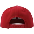 thumbnail image 2 of Atlantis  Adult 6 Panel Sustainable Flat Peak Baseball Cap, 2 of 3