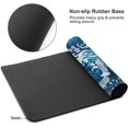 thumbnail image 3 of Large Extended Gaming Mouse Pad, 31.5x11.8in Big Desk Pad with Stitched Edges, Long Non Slip Rubber Base Mice Pads, Crane Bird, 3 of 6