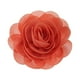 thumbnail image 1 of Advancent Collar de perro flores gasa perla hermosa apariencia gato pajarita banda elástica suministros para mascotas decoración del cuello Decoración naranja, 1 of 6