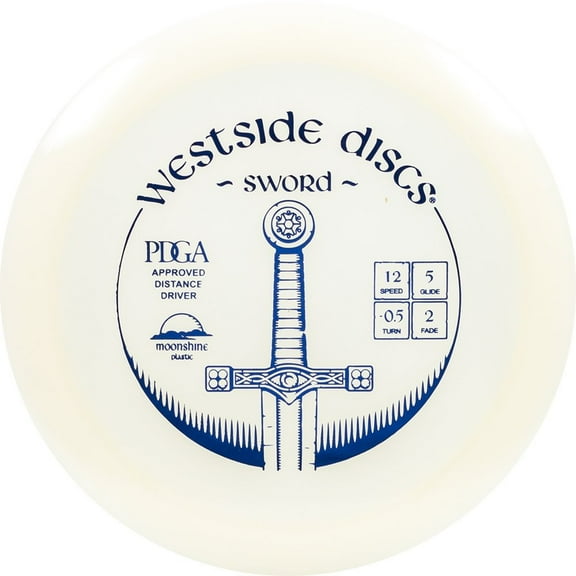 Westside Moonshine Glow VIP Sword Distance Driver Golf Disc [Colors may vary]