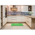 thumbnail image 5 of Ahgly Company Indoor Round Patterned Neon Green Area Rugs, 5' Round, 5 of 6