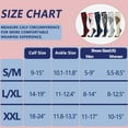thumbnail image 3 of Sport Compression Socks for Men & Women 20-30 mmHg Knee High Closed Toe for Nurse Pregnant Running Travel Athletic, 1 Pack, Aosijia ChYoung, 3 of 7