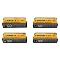 Stormproof Matches - Waterproof & Windproof - 4 Pack - Reliable Fire Starter for Camping, Emergency, Grill & Outdoor Use