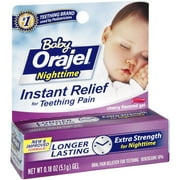 Orajel Teething Nightime Formula, .187 OZ (Pack of 6)