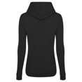 thumbnail image 2 of AWDis - Sudadera Girlie College para chica mujer (Humo Negro), 2 of 2
