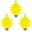 Chartreuse, variant on Dr.Fish 10 Pack Weighted Fishing Bobbers Snap-on Spring Floats EVA Foam Push Button Clip on Line Floats Fly Fishing Trout Bass Crappie Catfish 0.74"