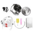 thumbnail image 2 of Ordeñadora De Cabras, Bomba De Ordeño Eléctrica, Pulsación De Vacío Portátil Para Vacas Y Cabras, Capacidad 5L Acero Inoxidable Con Silicona Y PVC, 2 of 7