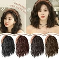 thumbnail image 2 of Wig Headband with Water Ripple Design Natural Fluffy Style for Xmas and Daily Wear, 2 of 7