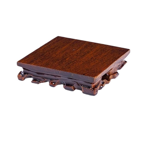 Bases de exhibición de madera retro chinas for juegos de té, macetas, decoración