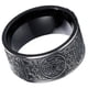 thumbnail image 1 of Anillo de acero inoxidable antigua 4 bestia guardiana, dragón, tigre blanco, suzaku, talla de basalto MFZFUKR CPB-YY911-3, 1 of 5
