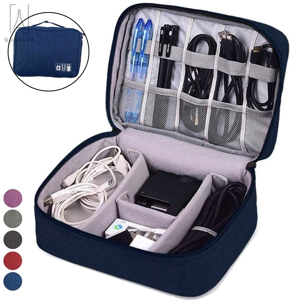 ifly hardside travel case organizer for small electronics and accessories