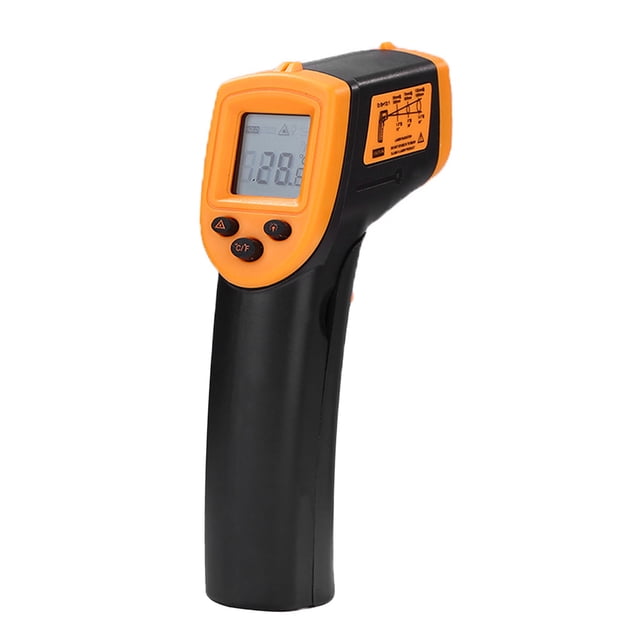 HW600 Termómetro infrarrojo portátil sin contacto Pantalla LCD Medidor de temperatura, Ter Abanopi Termómetro industrial
