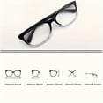 thumbnail image 5 of Multifocal One Power Readers Reading Glasses Men Women High Quality Auto Adjusting Clear Reading Glasses Square, 5 of 5