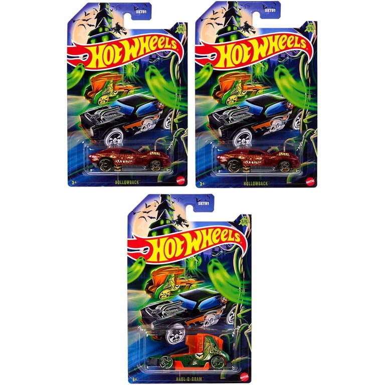 Hot Wheels Halloween Themed Die-Cast Toy Cars, Hollowback, Night