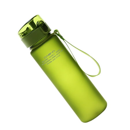 

maytalsoy 400/560ml Sports Cup Leakproof Plastic Water Bottle Portable Student Cup green 560ML