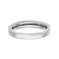 thumbnail image 5 of Solid 14K White Gold Diamond Wedding Band Ring Size 8.5 (.225 cttw.), 5 of 8