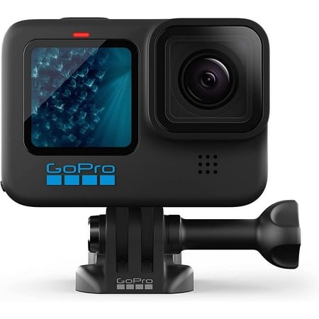 GoPro HERO11 Black - Waterproof Action Camera with 5.3K60 Ultra HD Video, 27MP Photos, 1/1.9" Image Sensor, Live Streaming, Webcam, Stabilization