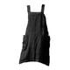 thumbnail image 1 of Delantal suave para hornear con bolsillo y espalda cruzada, delantal largo para cocina, ideal como regalo para jardinería. XXL, 1 of 9