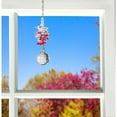 thumbnail image 2 of Woodstock Wind Chimes Woodstock Rainbow Makers Collection, Crystal Sunrise Cascade, 3'' Pink Crystal Suncatcher CCSP, 2 of 6
