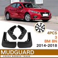 thumbnail image 2 of 4pcs Car Mud Flaps For 3 Bm Bn Axela Hatchback 2014-2018 Mudguards Fender Mud Guard Flap Splash Fla, 2 of 5
