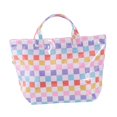thumbnail image 3 of Bolso playa PVC, bolso hombro para compras, ideal para viajes, picnics, vacaciones, estudios y gimnasio. Arcoíris, 3 of 8