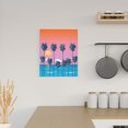 thumbnail image 6 of KLL Beach with Palm Trees Print Canvas Wall Art, Canvas Painting Prints Canvas Art Wall Decor Home Decoration for Living Room Bedroom Office, 6 of 6