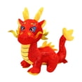 thumbnail image 3 of Juguete de peluche de dragón de año Nuevo Chino, juguete de peluche, cama creativa suave, muñeco de dragón, figuras de animales de peluche para, 3 of 9