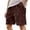 Coffee, variant on ibiyuan Sweat Shorts Mens Chino Cotton Shorts Shorts Men Elastic High Waisted Drawstring Workout Shorts Cotton Straight-Leg Golf Shorts with Pockets Summer Beach Vacation Shorts with Pockets
