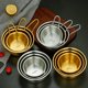 thumbnail image 4 of Outdoor Sport Rice Wine Bowl Rice Bowl Korean Seasoning Bowl Color Silver Gold Thickened With Handle L 12x5x4cm, 4 of 11